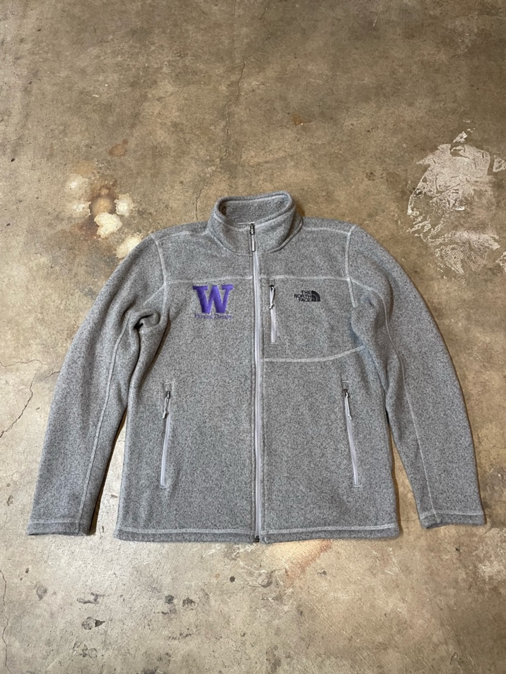 The North Face Zip Up Fleece Sweatshirt